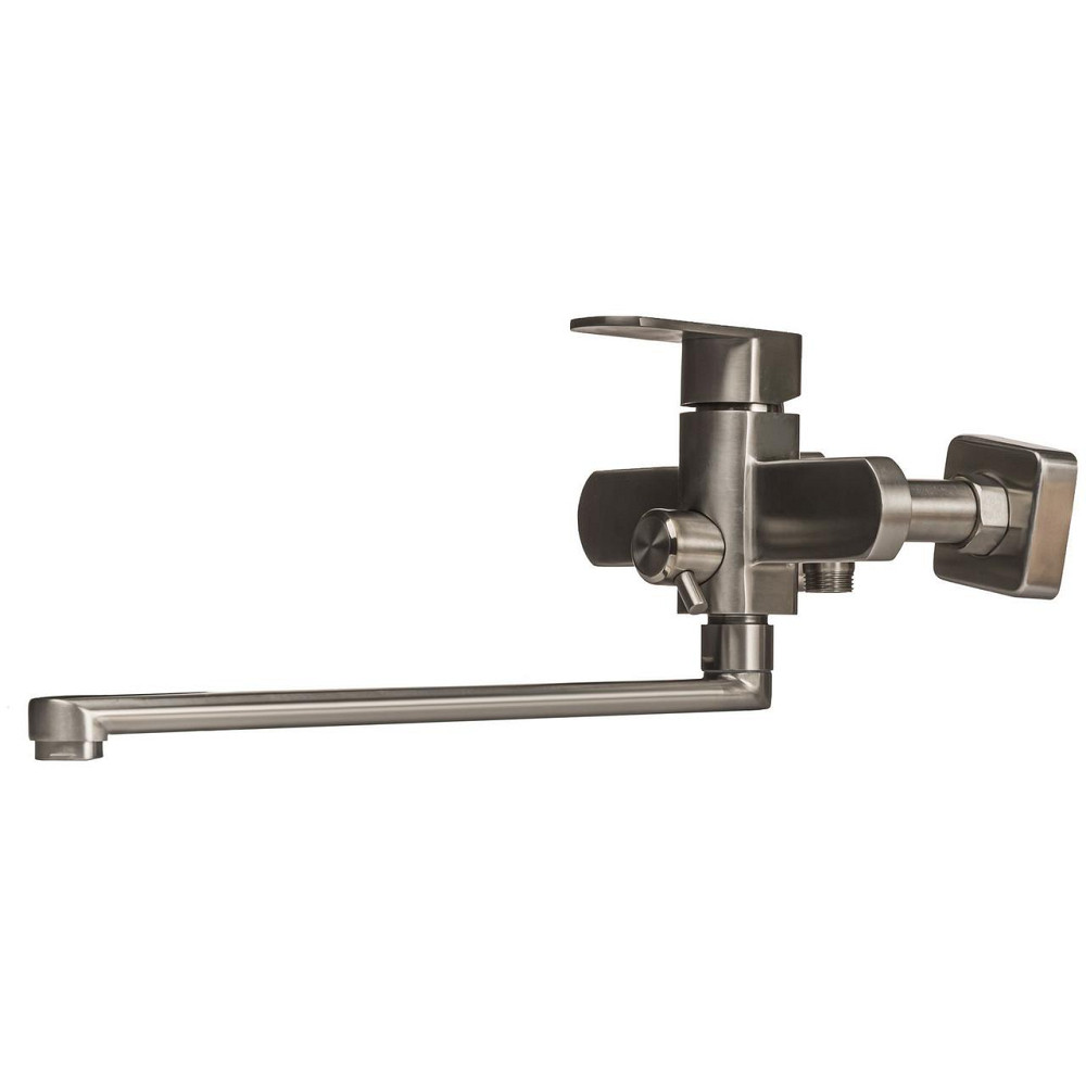 Змішувач для ванни Globus Lux Sorento SQ-208HR-Лійка SUS304. Квадро,L- 350мм, Нержавійка, Комплект (000022607) Київ - фото 2