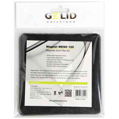 Пылевой фильтр для ПК Gelid Solutions MAGNET MESH DUST FILTER 120 3pcs (SL-Dust-03) Винница
