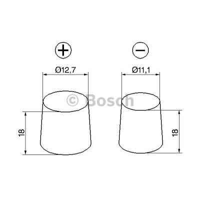 Акумулятор автомобільний Bosch 45А (0 092 S40 200) Вінниця