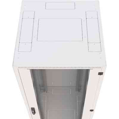 Шафа напольна Conteg iSEVEN 19", 27U 600x800, RAL7035 (RI7-27-60/80) Вінниця