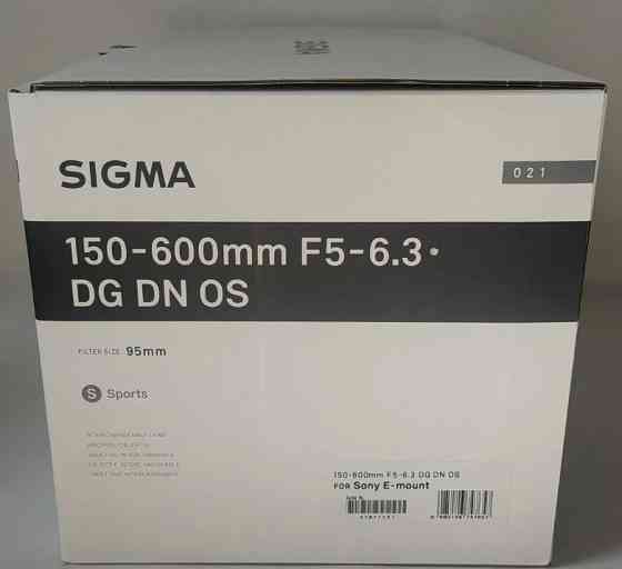 Объектив: Sigma AF 150-600mm. f/5-6.3 DG DN OS S (SONY -E) Киев