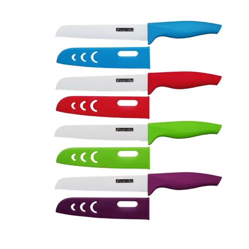 Ніж для хліба кераміка з ручкою "soft-touch" 5159 KAMILLE Житомир - фото 1