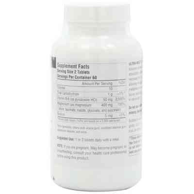 Вітамінно-мінеральний комплекс Source Naturals Ультра Магній і Вітамін В6, 120 таблеток (SNS-00803) Вінниця