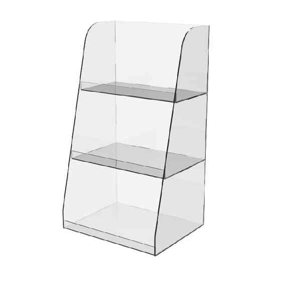 Підставка EKOSTAR під товар вітрина 3-х ярусна 250х200х450 Київ