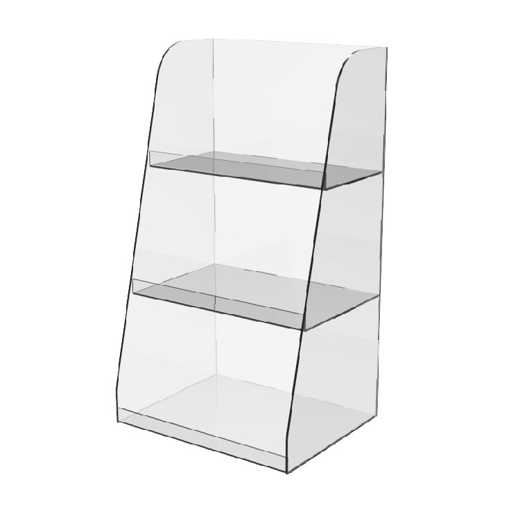 Підставка EKOSTAR під товар вітрина 3-х ярусна 250х200х450 Київ - фото 2