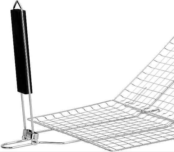Решетка гриль с складной ручкой 32*22 см GRILLI 777113 Код: 012287 Ровно