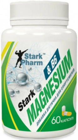 Магний Stark Pharm Stark Magnesium B6 60 капс Киев