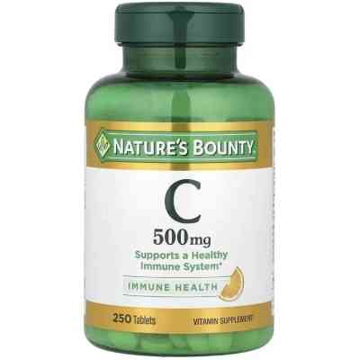 Вітамінно-мінеральний комплекс Nature's Bounty Вітамін C, 500 мг, Vitamin C, 250 таблеток (NRT-01474) Вінниця