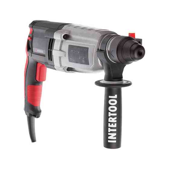Перфоратор INTERTOOL WT-0172, 1,0 кВт, 3,2 Дж, 0-1300 об./хв, 0-5100 уд./хв — трирежимний мережевий перфоратор Львів