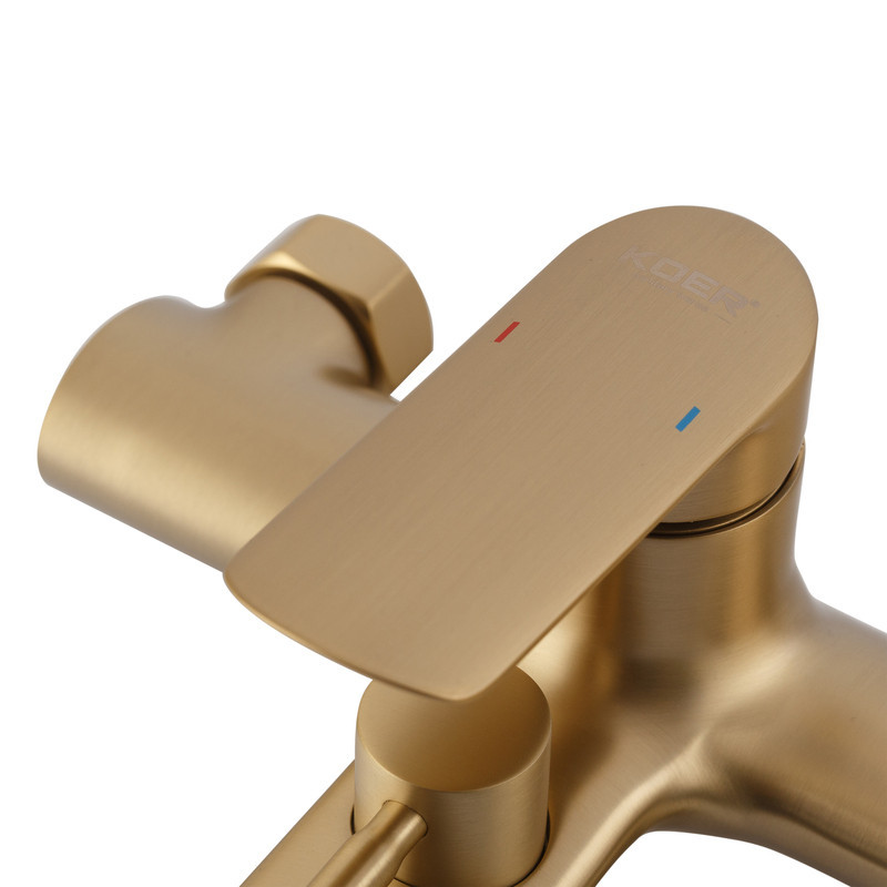 Змішувач для ванни Koer KB-40028-12 з коротким виливом (KR5307) - надійний вибір Харків - фото 9