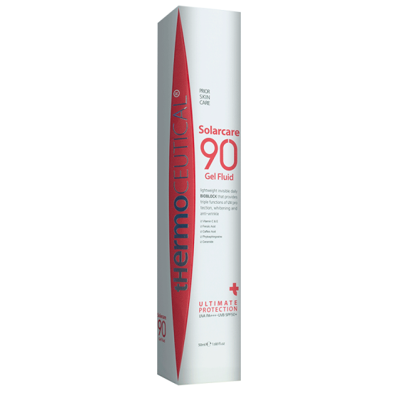 Сонцезахисний гель-флюїд з вітаміном С SolarCare 90 Gel Fluid SPF50+/РА+++ THERMOCEUTICAL  50 мл Дніпро