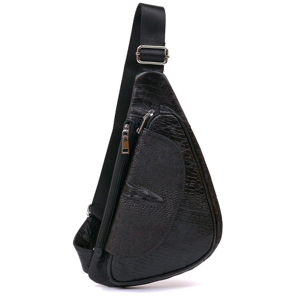 Сумка через плече чоловіча Vintage 20696 Чорний Київ - фото 1