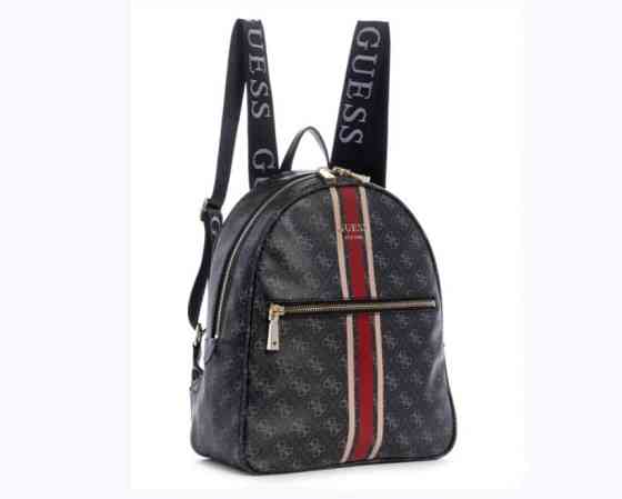 Женский брендовый рюкзак Guess (9532) серый Киев