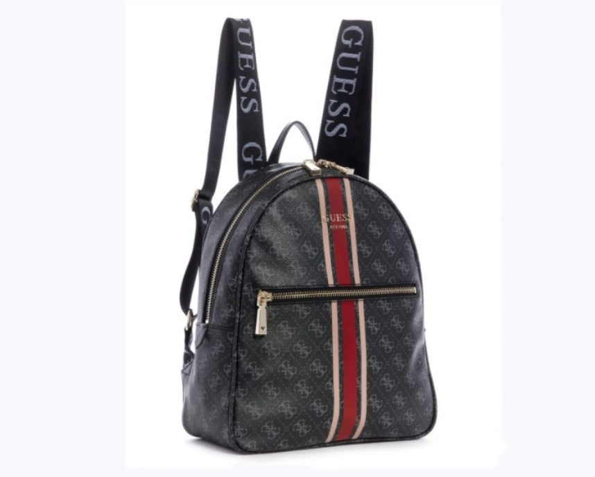 Женский брендовый рюкзак Guess (9532) серый Киев - изображение 1
