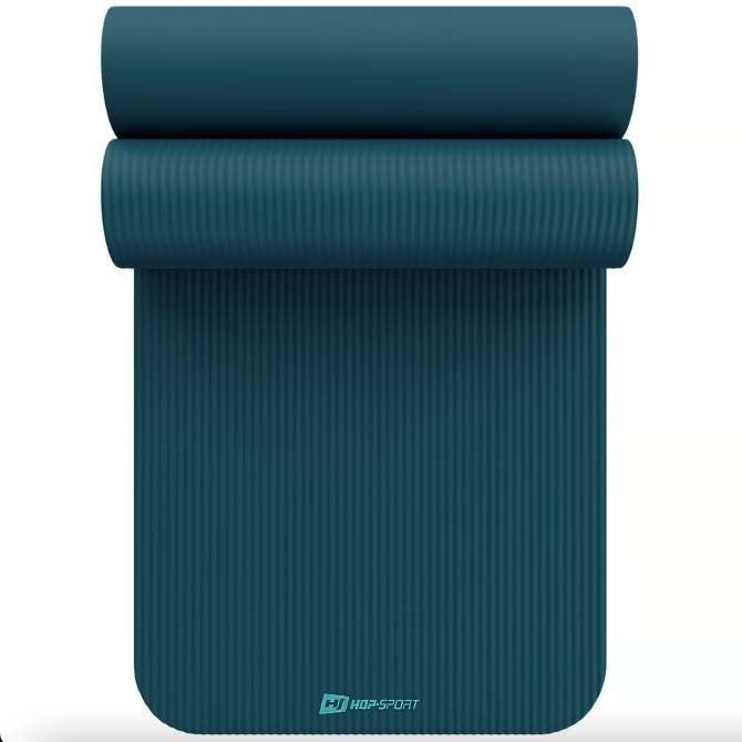 Колрик для йоги Hop-Sport HS-NB015GM NBR 1,5см темный морской Киев - изображение 1