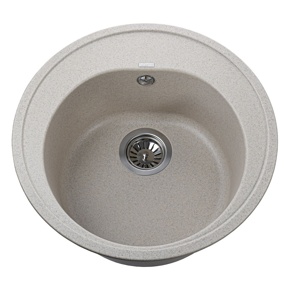 Гранітна мийка Globus Lux MARTIN піщаний 510мм-А0004 Тернополь - изображение 1