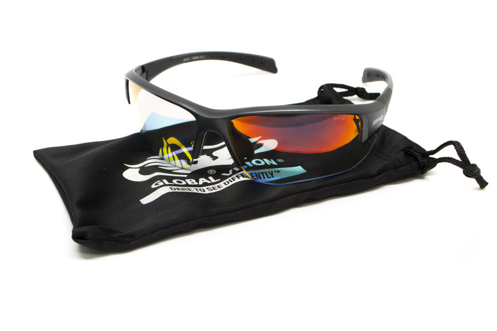 Окуляри фотохромні (захисні) Global Vision Hercules-7 Photochromic Anti-Fog (G-Tech™ red), фотохромні дзеркальні червоні Запоріжжя - фото 9