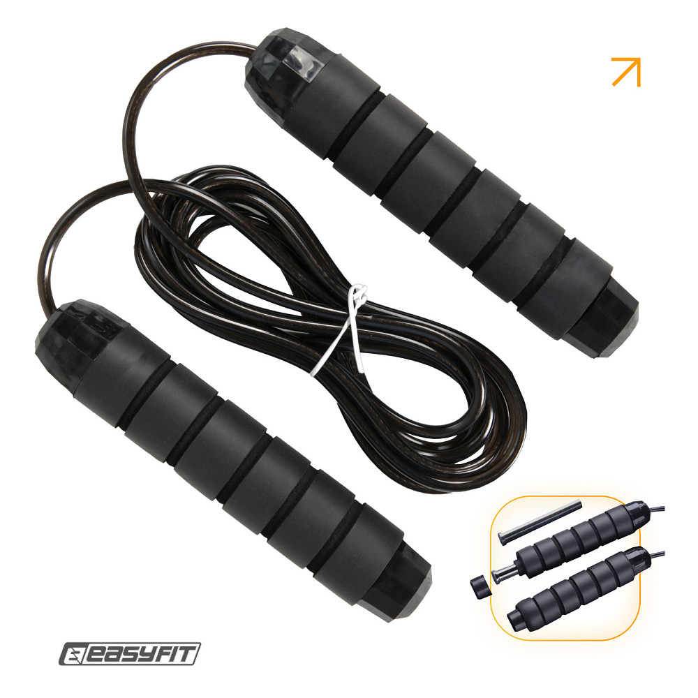 Скакалка з обважнювачем EasyFit Коломия - фото 1