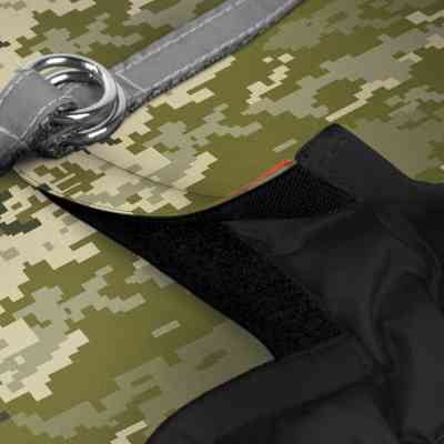 Шлей для собак WAUDOG Clothes с QR паспортом "Милитари" S1 (227-4026) Винница