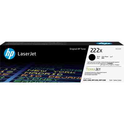 Картридж HP CLJ 222X Black 3.2K (W2220X) Винница