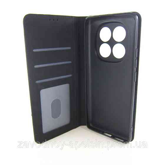 Чохол-книжка Xiaomi Redmi Note 14 pro 5G Захист камери (чорний) Одеса