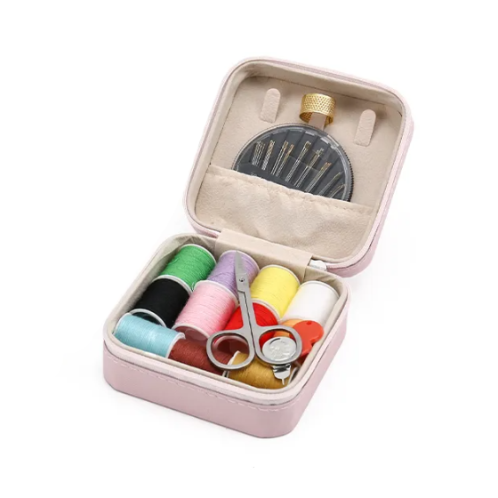 Набор для шитья, нитки иголки и аксессуары для шитья, в розовом цвете Каменец-Подольский