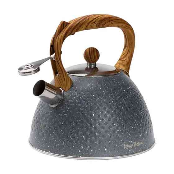 Yiwu Чайник на 3 літри зі свистком сірий потрійне дно HP33535G Коломыя