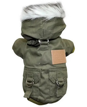 Курточка зимняя для собак размер М Київ - фото 3