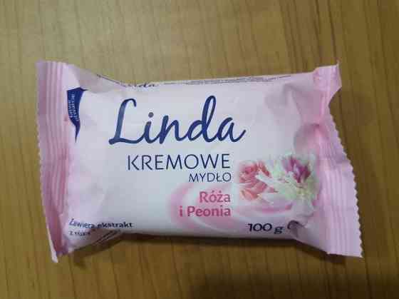 Крем-мыло твердое Linda 90г Rosa & Peonia Харьков