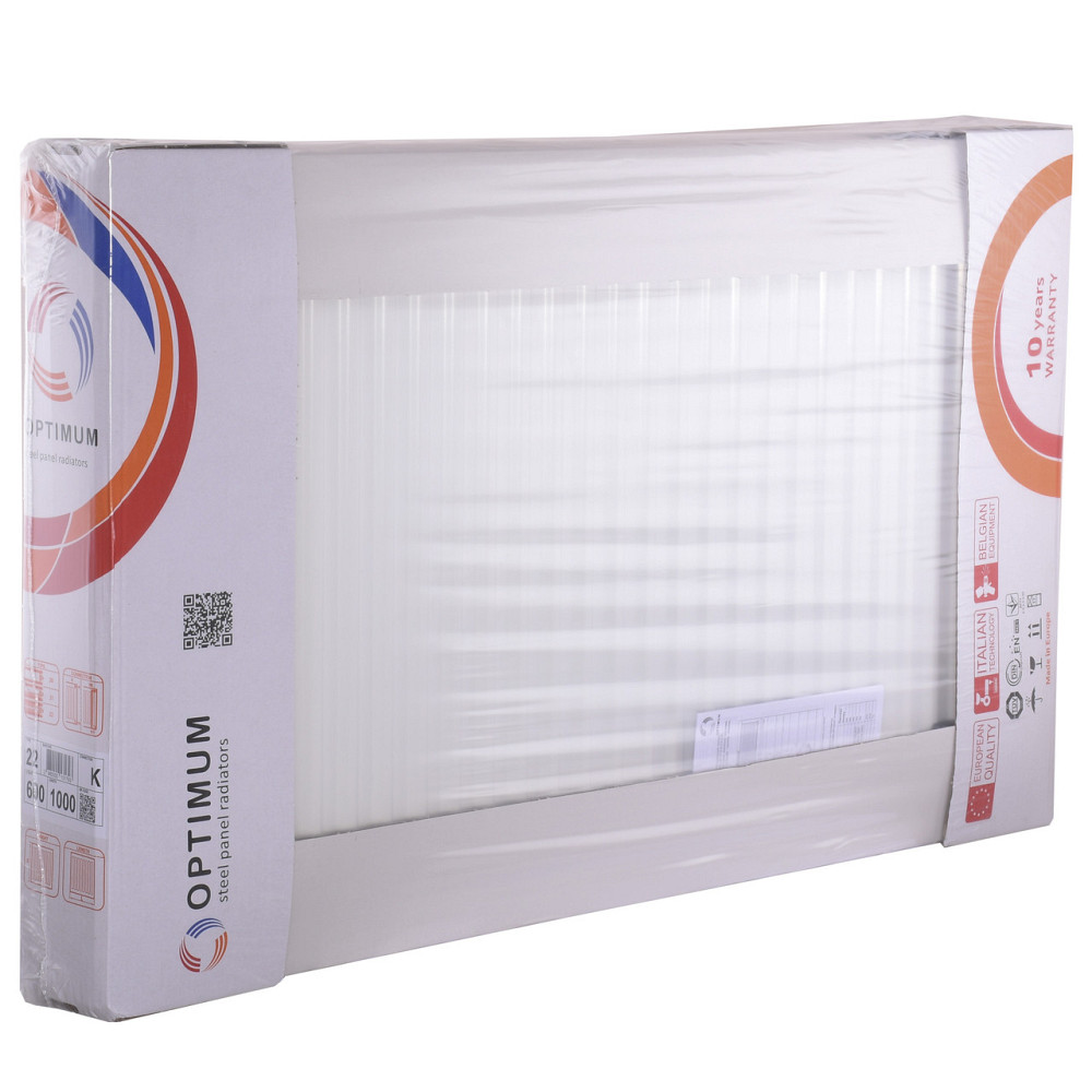 Радиатор стальной панельный OPTIMUM 22 бок 600х1200 (000013681) Киев - изображение 4