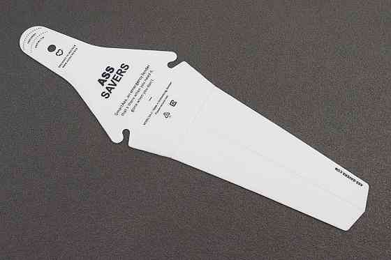 Крило поліпропіленове під сідло, швидкознімне, білий Київ