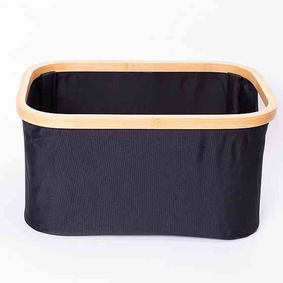 Yiwu Органайзер для зберігання речей 38×26×18 (см) з бамбуковою рамою 8 (л) HP-41-20 Киев