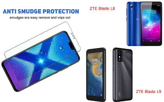 Захисне скло NeoGlass для ZTE Blade L8, ZTE Blade L9 – надпрозоре та стійке Київ