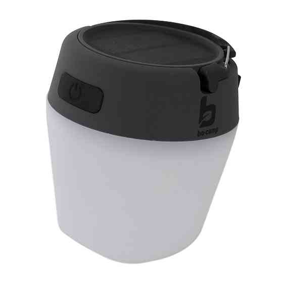 Фонарь кемпинговый Bo-Camp Wega Powerbank Solar 180 Lumen White/Grey/Black (5818735) Вінниця