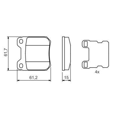 Тормозные колодки Bosch 0 986 490 500 Винница - изображение 7