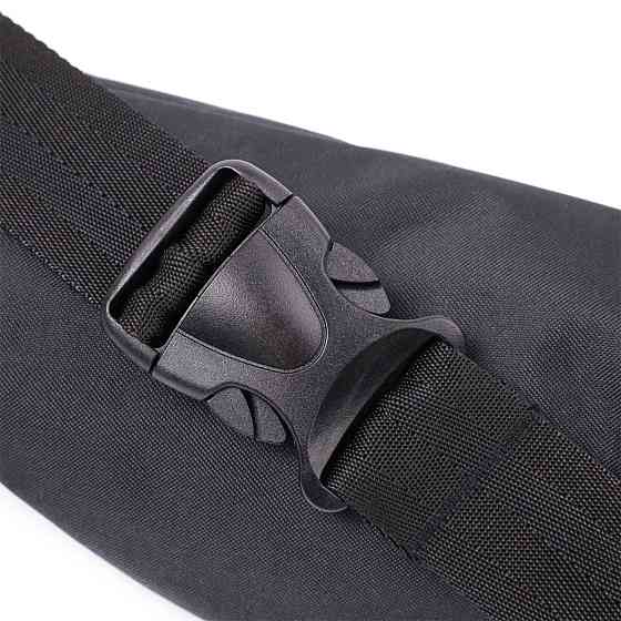 Универсальная сумка на пояс из качественного полиэстера Черный (FABRA) Киев