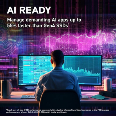 Накопитель SSD M.2 2280 4TB T705 Micron (CT4000T705SSD3) Винница - изображение 6