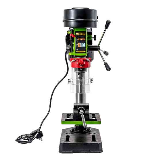 Свердлильний верстат Procraft BD-1550 — 375 Вт, 2650 об/хв, патрон 16 мм, гарантія 36 міс Львів