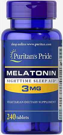 Мелатонін (Melatonin) 3 мг 240 таблеток Київ