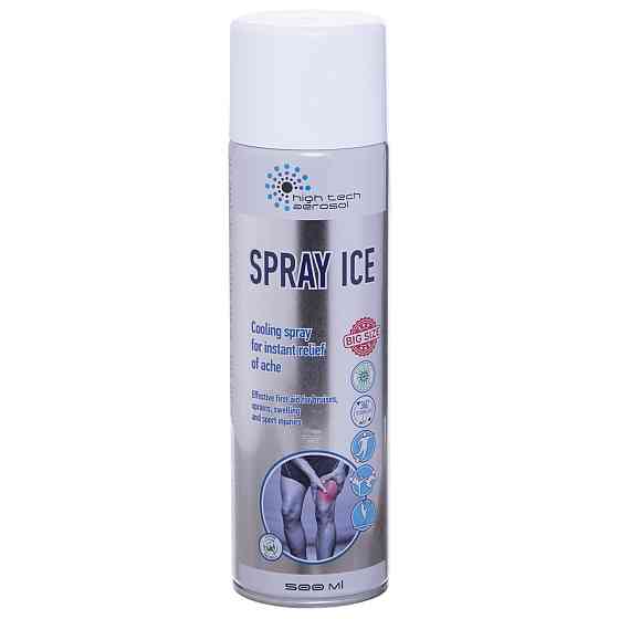 Заморозка спортивная HTA SPRAY ICE 400ml Вишнёвое
