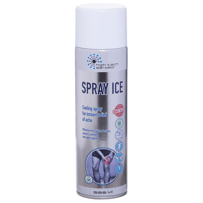 Заморозка спортивная HTA SPRAY ICE 400ml Вишнёвое - изображение 1