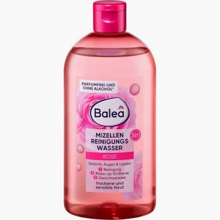 Очищувальна міцелярна вода для сухої та чутливої шкіри Balea Rose 3 In 1 Київ