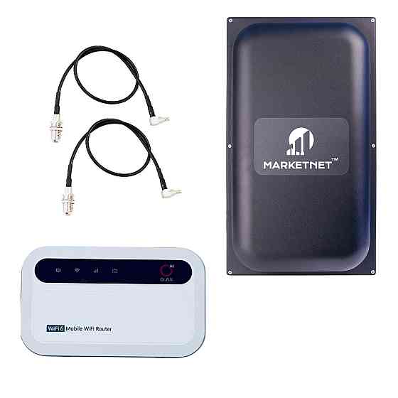 Комплект 4G LTE Wi-Fi роутер Olax MF985 + 4G антенна панельная MARKETNET Maxi MIMO 2 х 22 dBi Киев