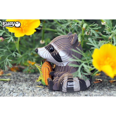 Пазл Eugy 3D Зоопарк Єнот (XEG-103) Вінниця - фото 8