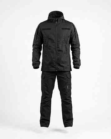 Літній тактичний костюм 7.62 чорний ДЛ6503 Одеса