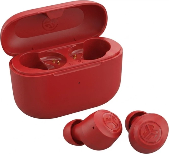 Беспроводные наушники JLab GO Air POP+ TWS, Bluetooth 5.3, 35+ ч, EQ3, Dual Connect, IPX4, USB-C, Pink-Red Киев