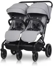 Детская коляска EasyGo Echo Wózek Spacerowy Bliźniaczy Cloudy Gray Киев - изображение 1