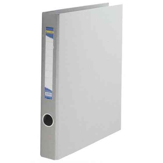 Папка - реєстратор Buromax А4, 2 rings/30mm, ширина 40mm double sided, PP, gray (BM.3101-09) Вінниця