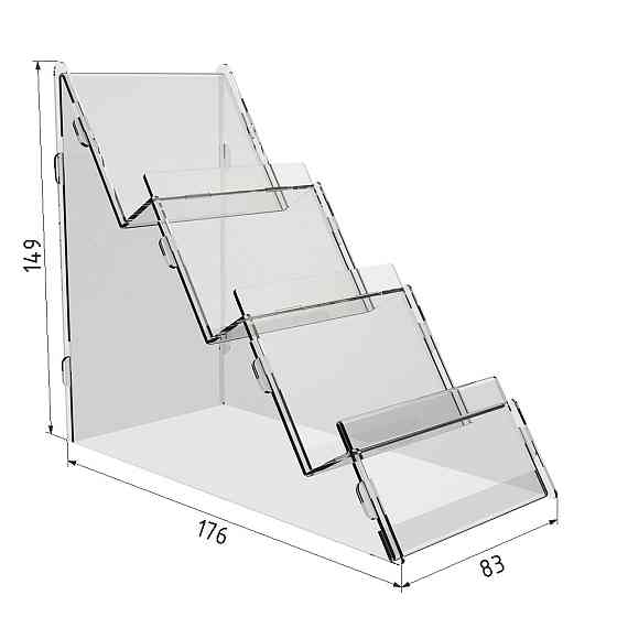 Підставка EKOSTAR під гаманці 3х ярусна Київ