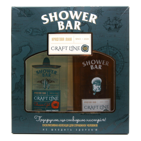 Набір косметичний для чоловіків Shower-bar Craft Liora Житомир